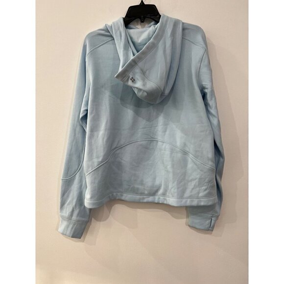 NWTD SWEATY BETTY Size 12 Sprinter Run Hoodie ALPINE BLUE MSRP $118 - Picture 8 of 16